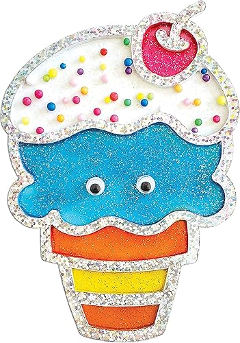 Miniatura 5 de Creativity for Kids Easy Sparkle - Kit de arte para ventana, pintura y decora 7 atrapasoles de bricolaje, artes y manualidades para niños de 6 a 8