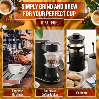 Coffee Masters Signature Blend Coffee Beans 1kg - 100% Arabica - Medium Roast Whole Bean Ideal for Espresso Machines - Rainforest Alliance Accredited