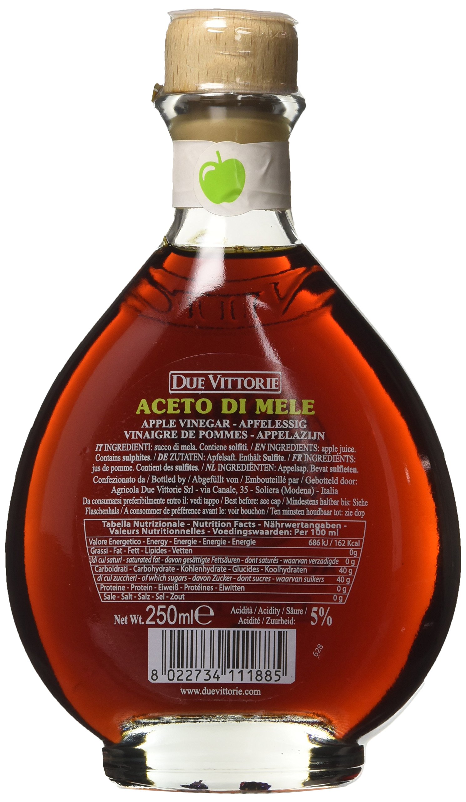 Due Vittorie Aceto di Mele - confezione da 6 bottiglie x 250 ml