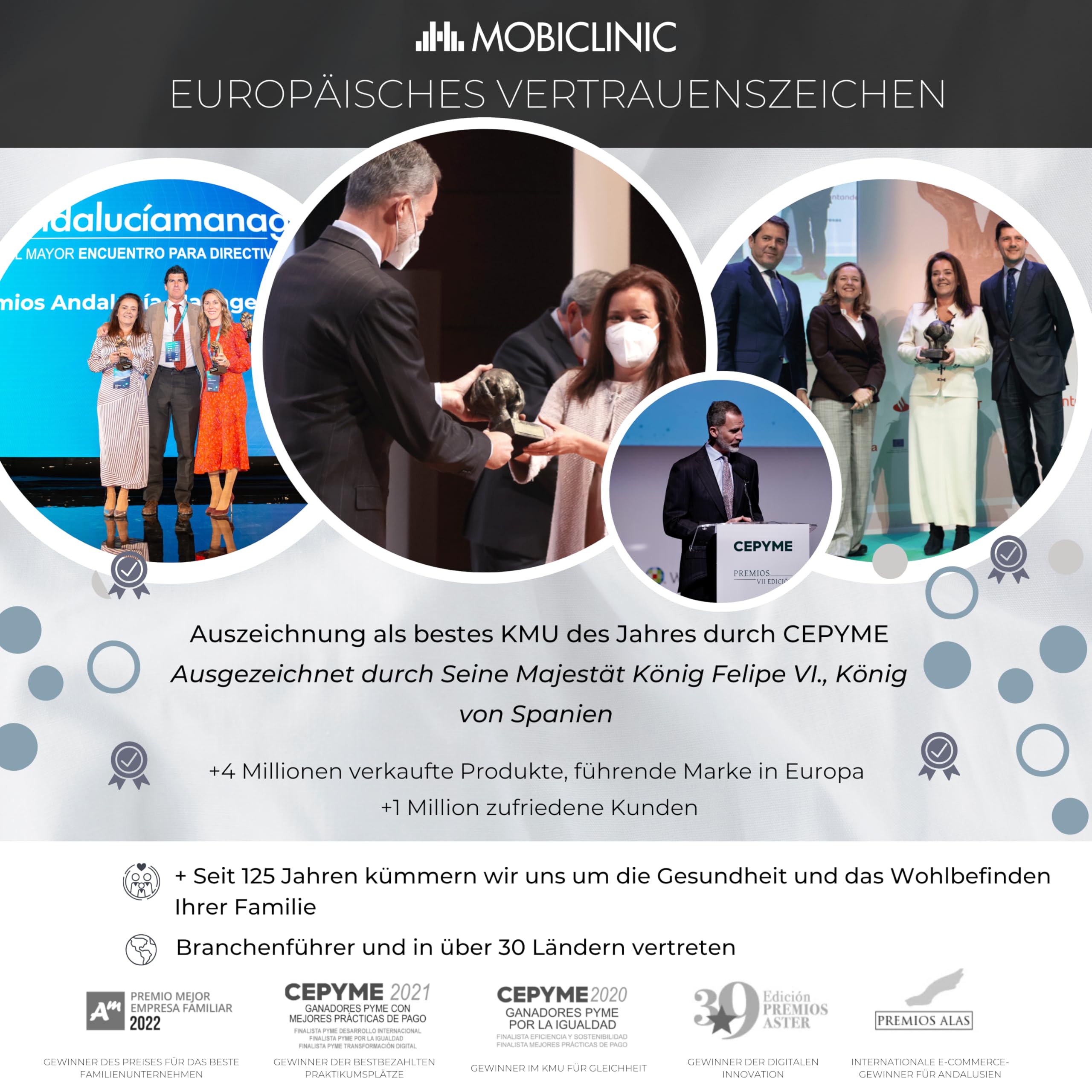 Mobiclinic®, Transitrollstuhl, Modell Neptuno, Aluminium, Klappbar, Bremse an den Griffen, Europäische Marke, Klappbare Fußstützen, Klappbare Armlehnen, Leichtgewicht, mit Sicherheitsgurt