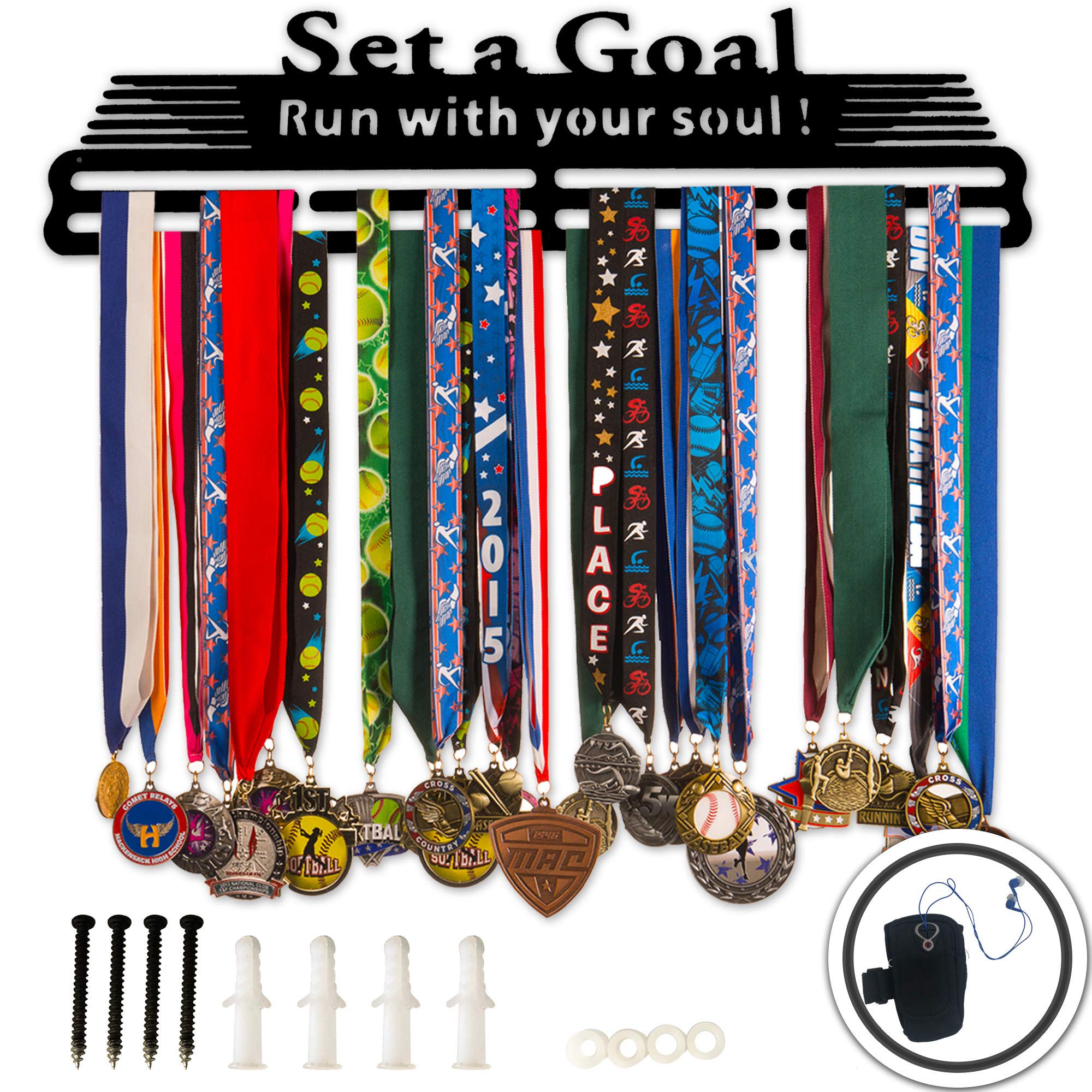 Buy Soaring Dreams Medal Hanger, Matte Black Stainless Steel Medal