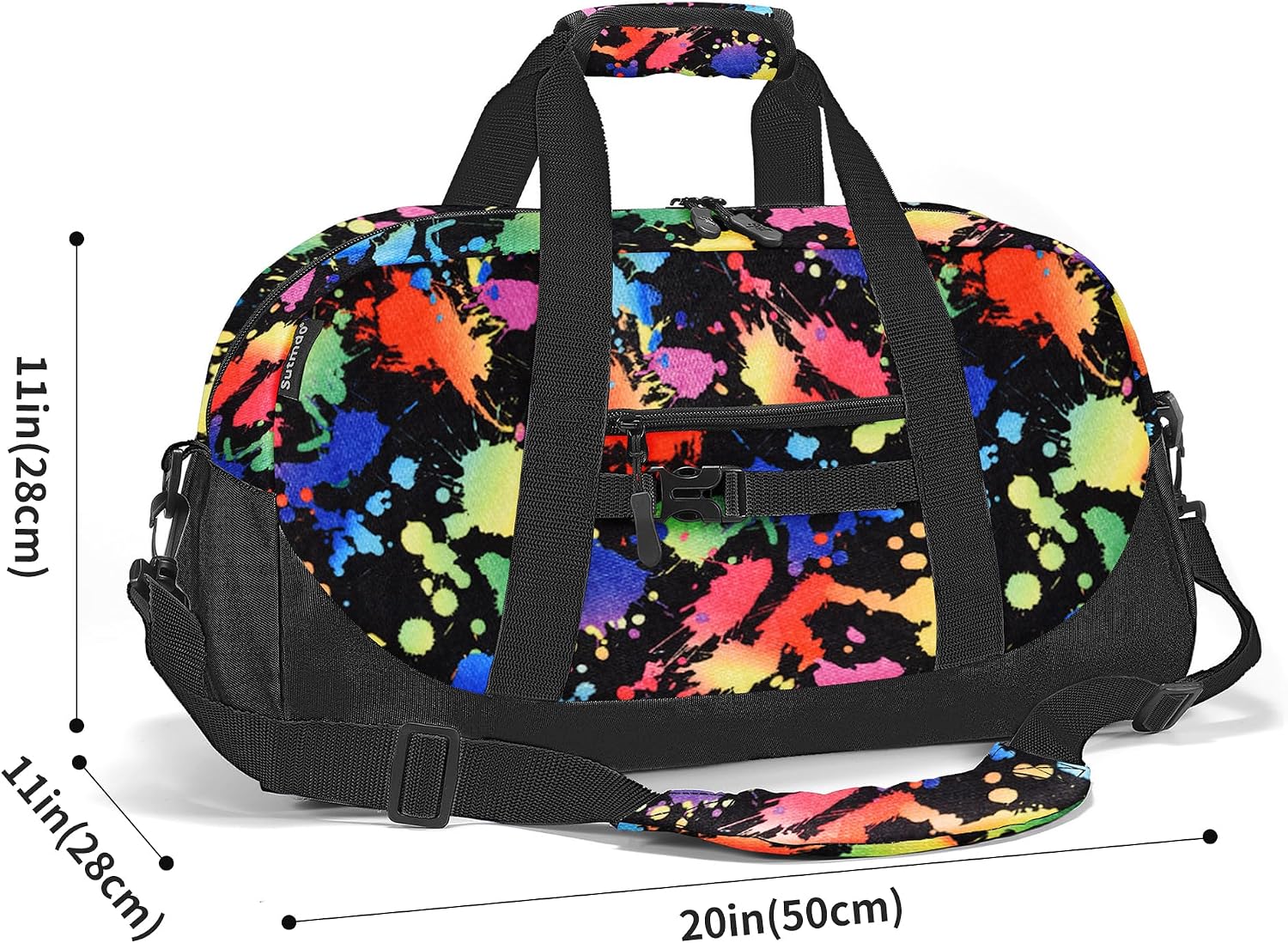 Kids Overnighter Duffel Bag Carry-On Size Sport Bag（11cse) image 2