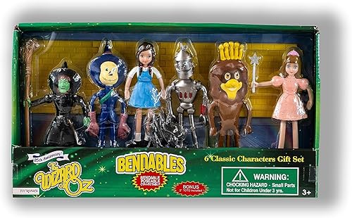 OZ 5" Bendables 6 personajes Set de regalo