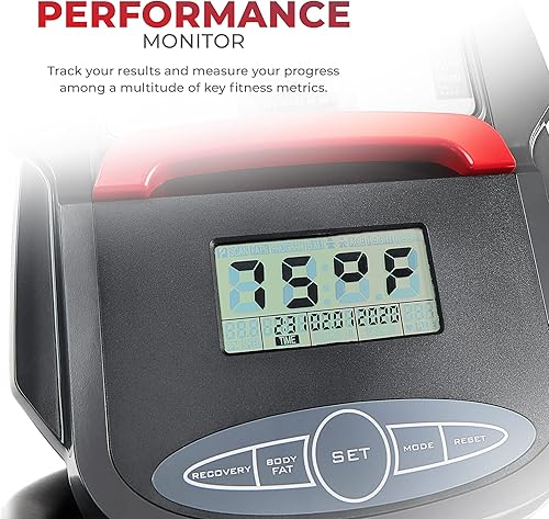 Miniatura 4 de Sunny Health & Fitness Elite Interactive Series Ejercicio Elíptico con la exclusiva aplicación SunnyFit mejorada con conectividad Bluetooth -