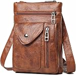 Crossbody Bag for Women, Small Crossbody Purse PU Leather Cell Phone Wallet Purses Should Bag,Sling Bag with Pockets
