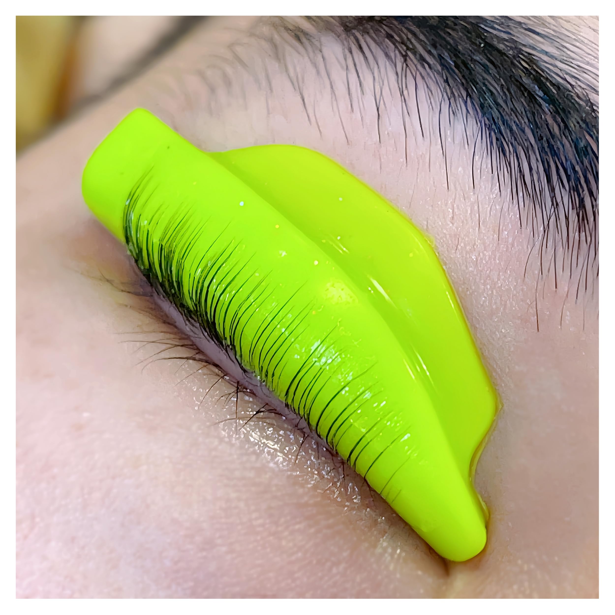 Lash Lift Shields LU Curl 10 Size Lifting Pad Rapid Eyelash Shield Shiny Perm Rods Make Eyes Natural Mint Green Perming Guards Curl Flexible Pads