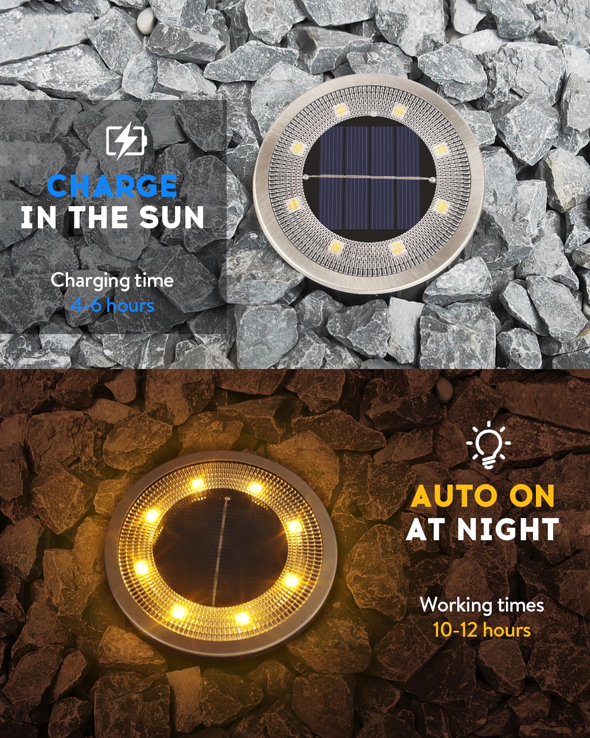 Vangue Solar Lights Outdoor Garden - Image 2