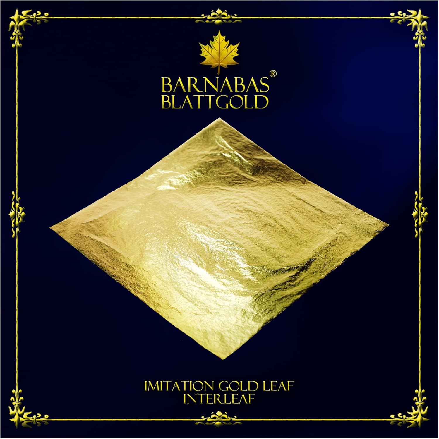 Barnaba Blattgold: Awọn apẹrẹ Awọn iwe bunkun Gold [100 sheets, 6.3 inch] - aka Gold Leaf sheets fun kikun, Awọn aṣọ ibora Gold Foil fun awọn iṣẹ ọn&agrave;, Awọn aṣọ ibora ti Gold fun awọn iṣẹ ọn&agrave;, awọn aṣọ ibora ti irin, bankanje bunkun goolu