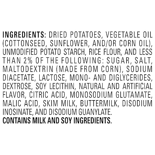 Miniatura 7 de Lay's Stax Bote de patatas fritas con sabor a sal y vinagre, 5.5 onzas