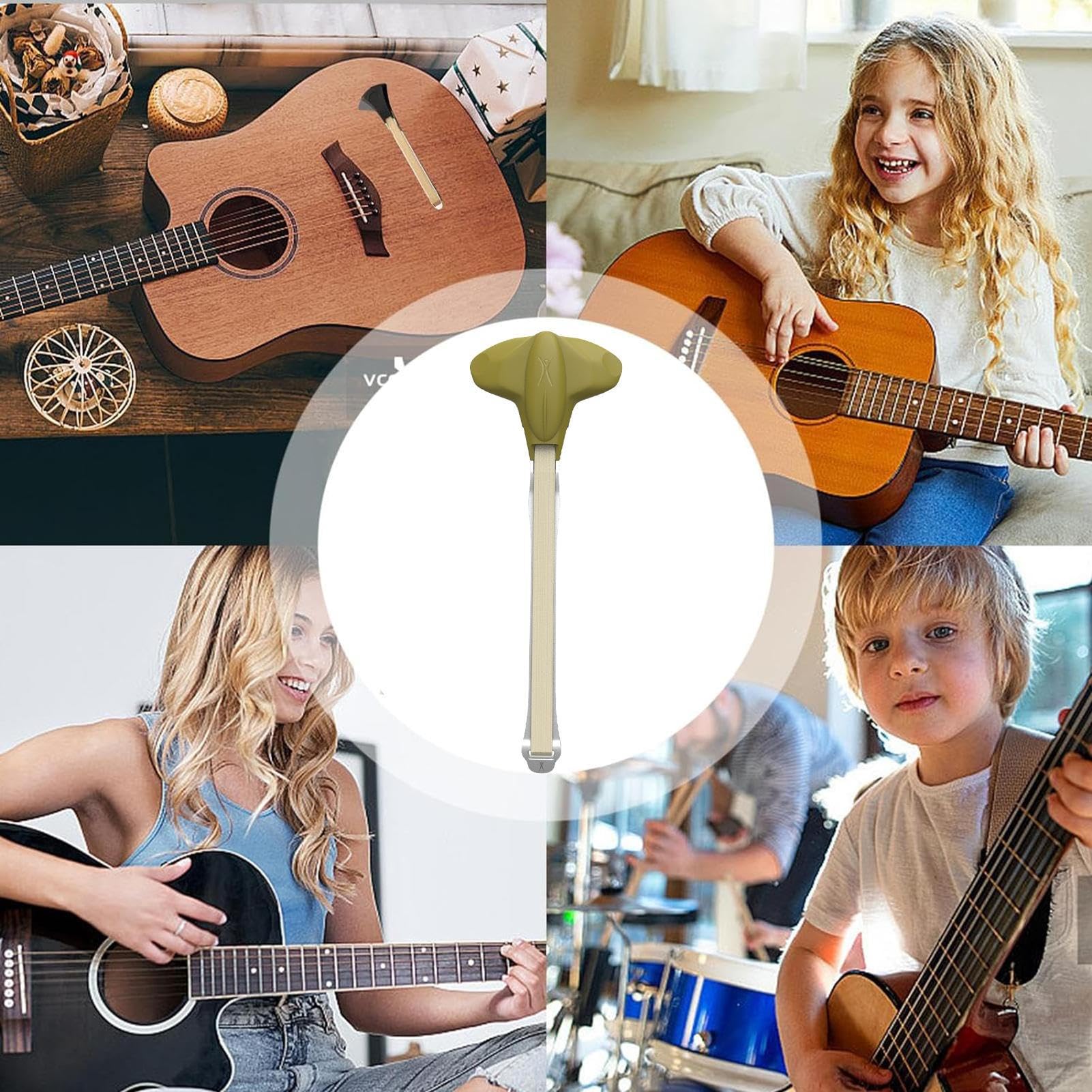 Plettri per chitarra, leggeri e lisci, portatili, unici | strumento per corde su entrambi i lati, per concerti, scuola, viaggi, aula, musicisti