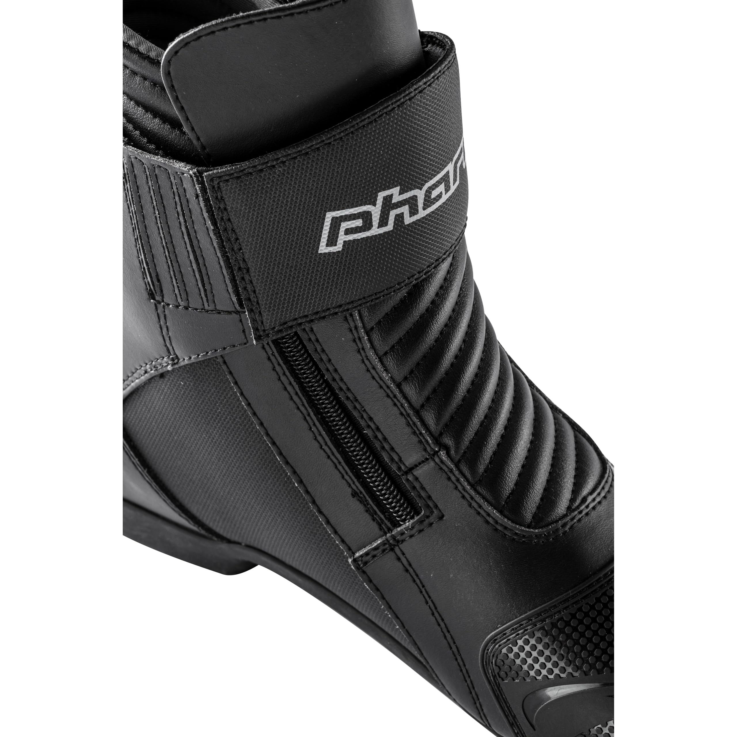 Pharao Trigon WP Motorradstiefel Kurz - Wasserdicht - PU - Polyester