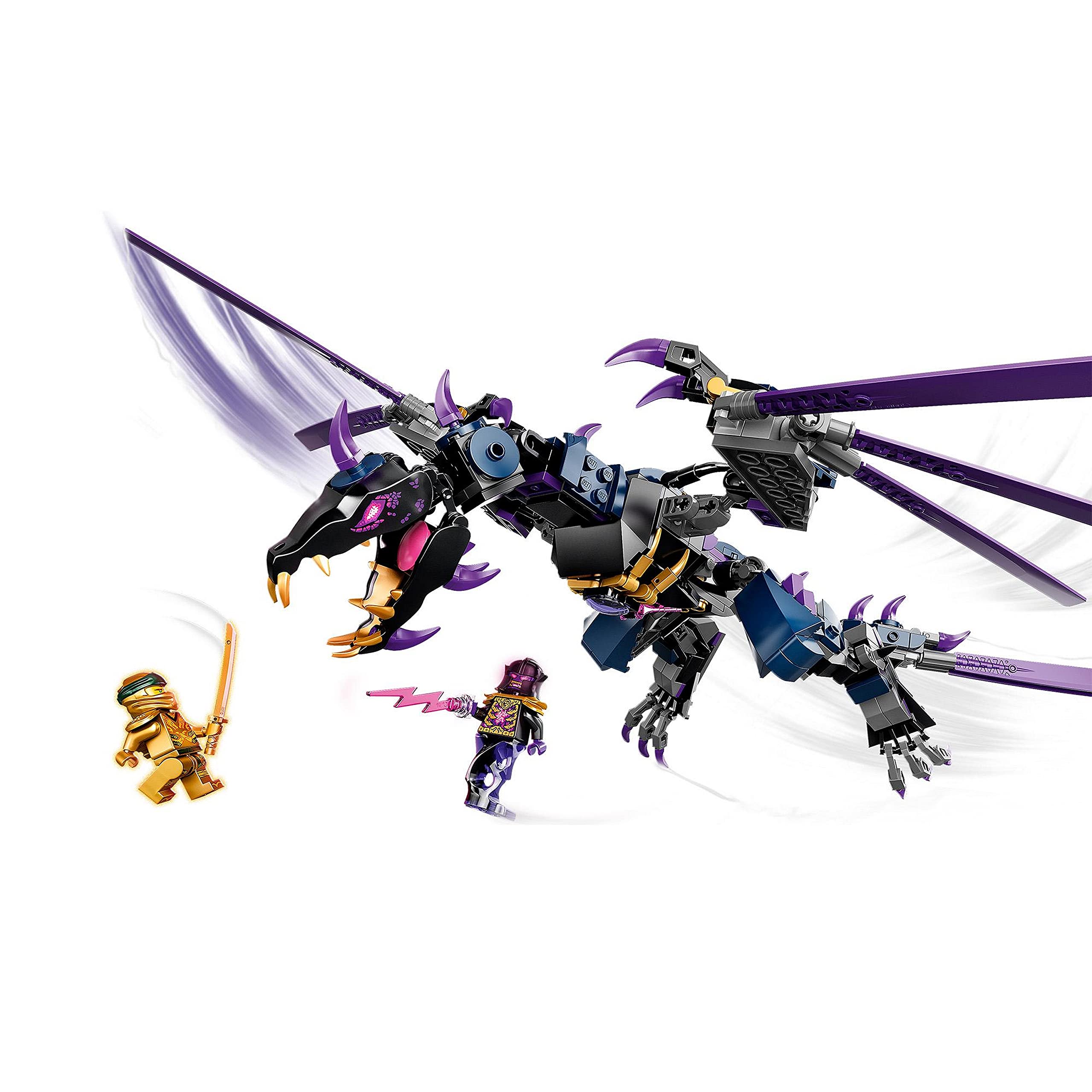 Lego Ninjago Dark Emperor Overdragon 71742 Toy Plastic Multicolor