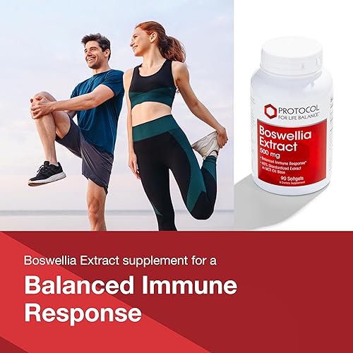 Miniatura 3 de Protocol Extracto de Boswellia 500 mg - Suplemento Boswellia - con base de aceite MCT - Respuesta inmune equilibrada* - Sin lácteos y sin soja - 90