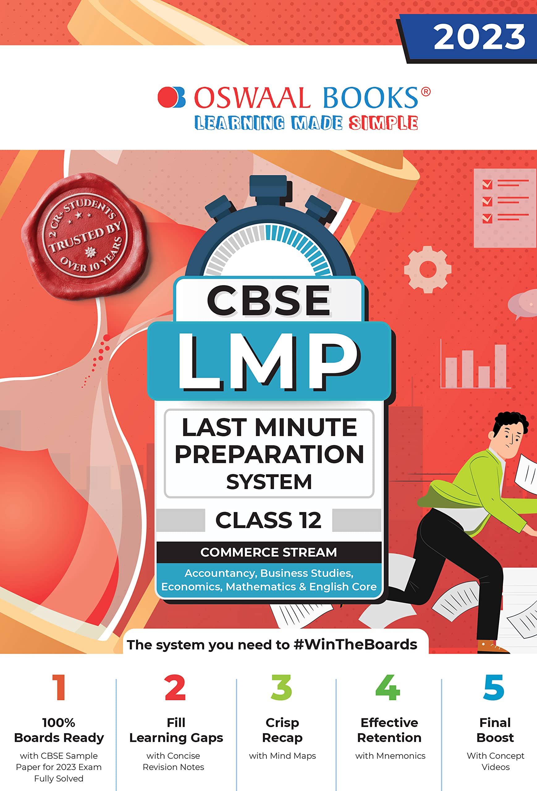 CBSE Class 12 LMP Last Minute Preparation System COMMERCE (Accountancy, Business Studies, Economics, Mathematics & English Core) (For 2023 Board Exam) #win the boards