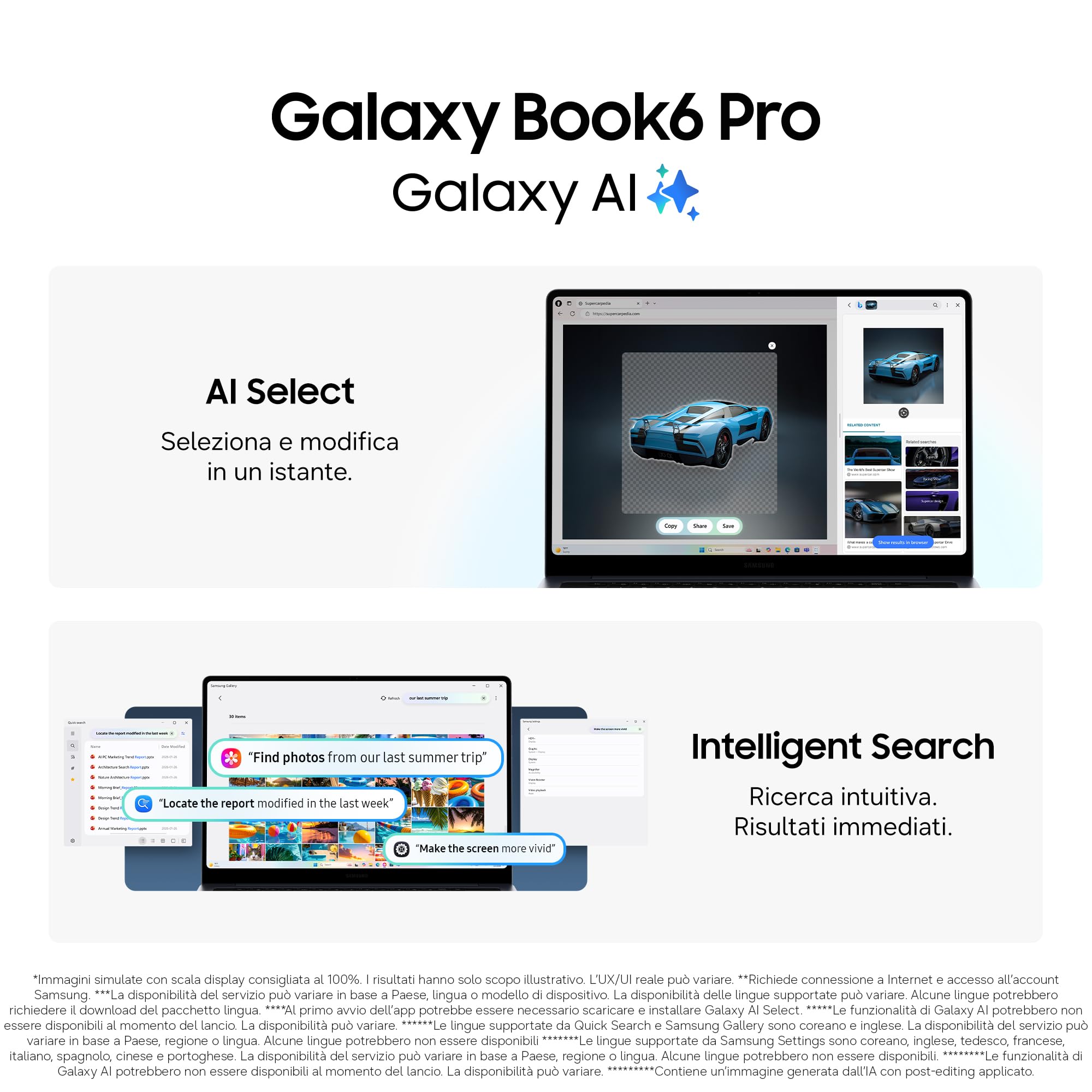 Samsung Galaxy Book6 Pro 16" Ultra 7 356H 16GB 512GB Dynamic AMOLED 2X Touchscreen Copilot+PC Gray