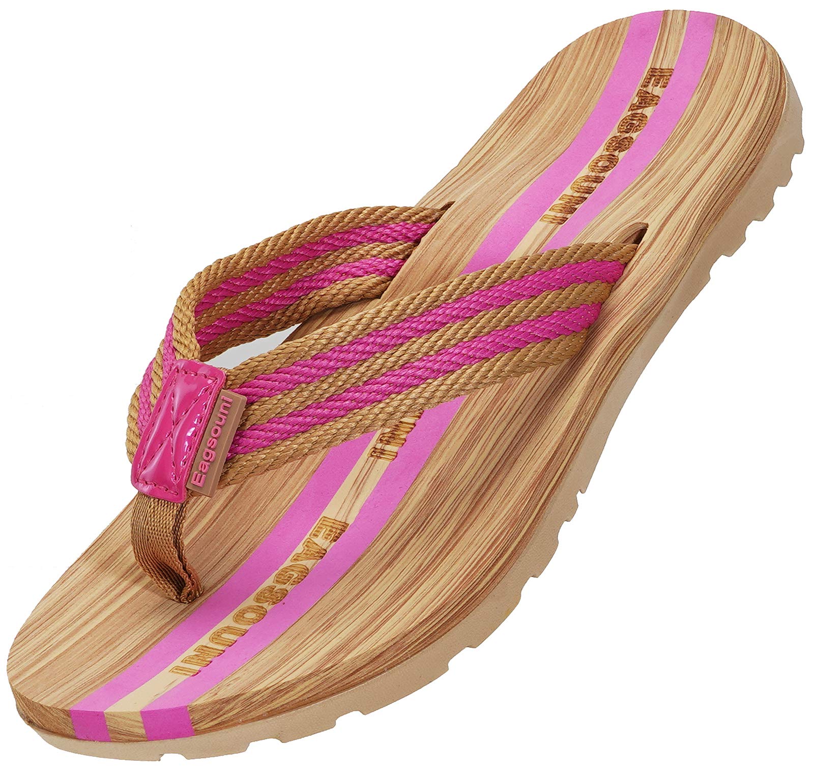 Damen Herren Zehentrenner Sommer Flip Flops Badelatschen Zehensandalen Hausschuhe Pantoletten