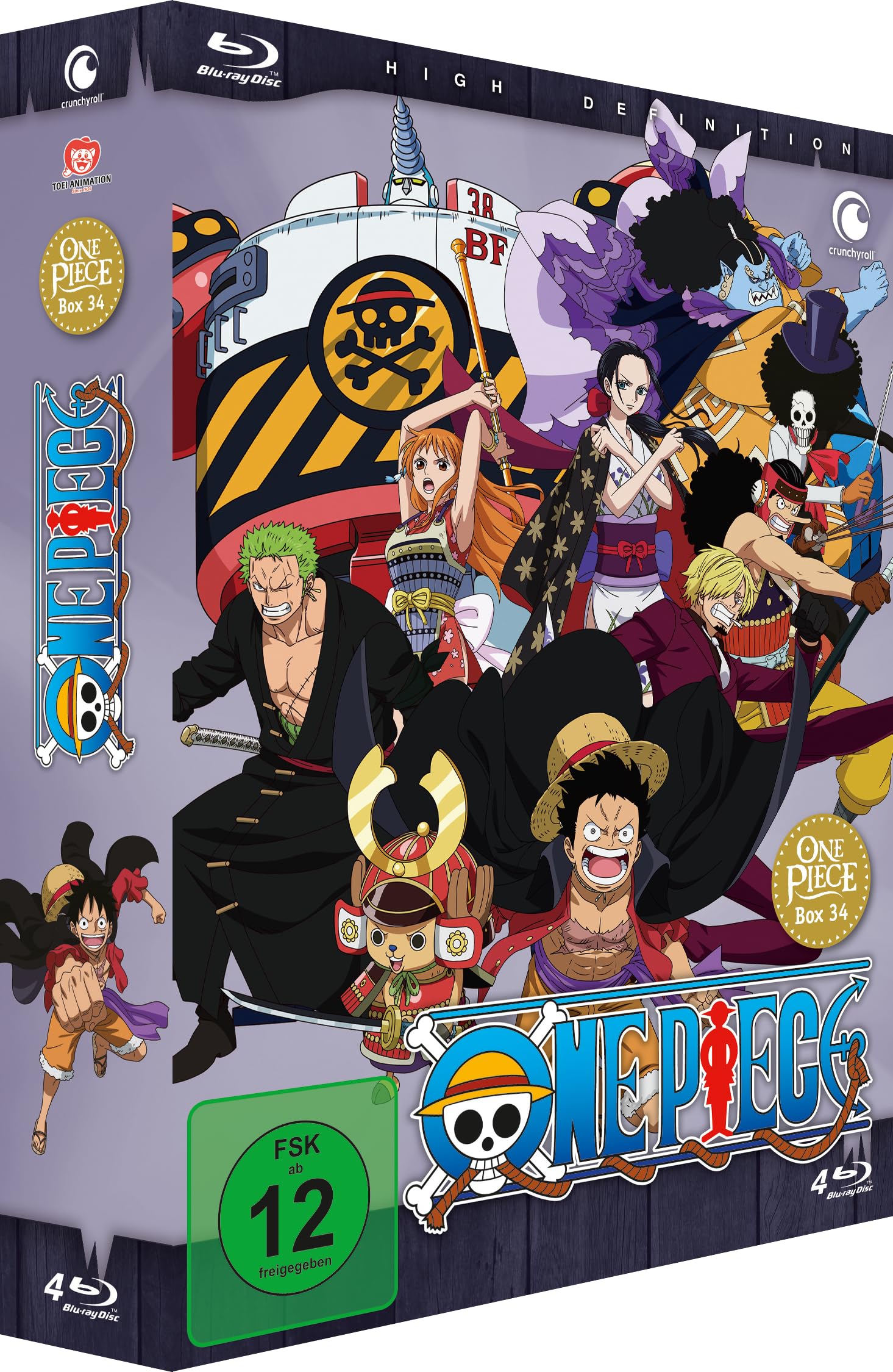 Crunchyroll Blu-ray Boxset der TV-Serie One Piece - Box 34