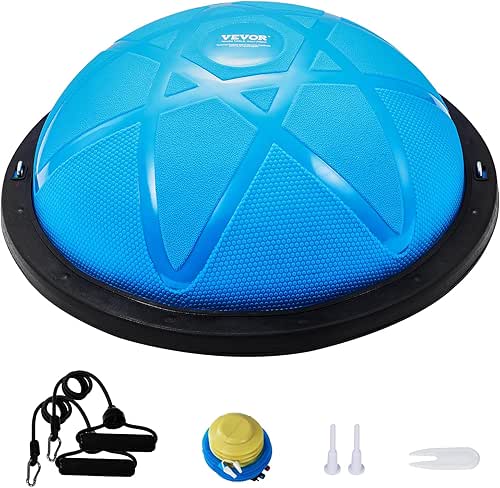 VEVOR Half Exercise Ball Trainer, 23/26 inch Balance Ball Trainer,