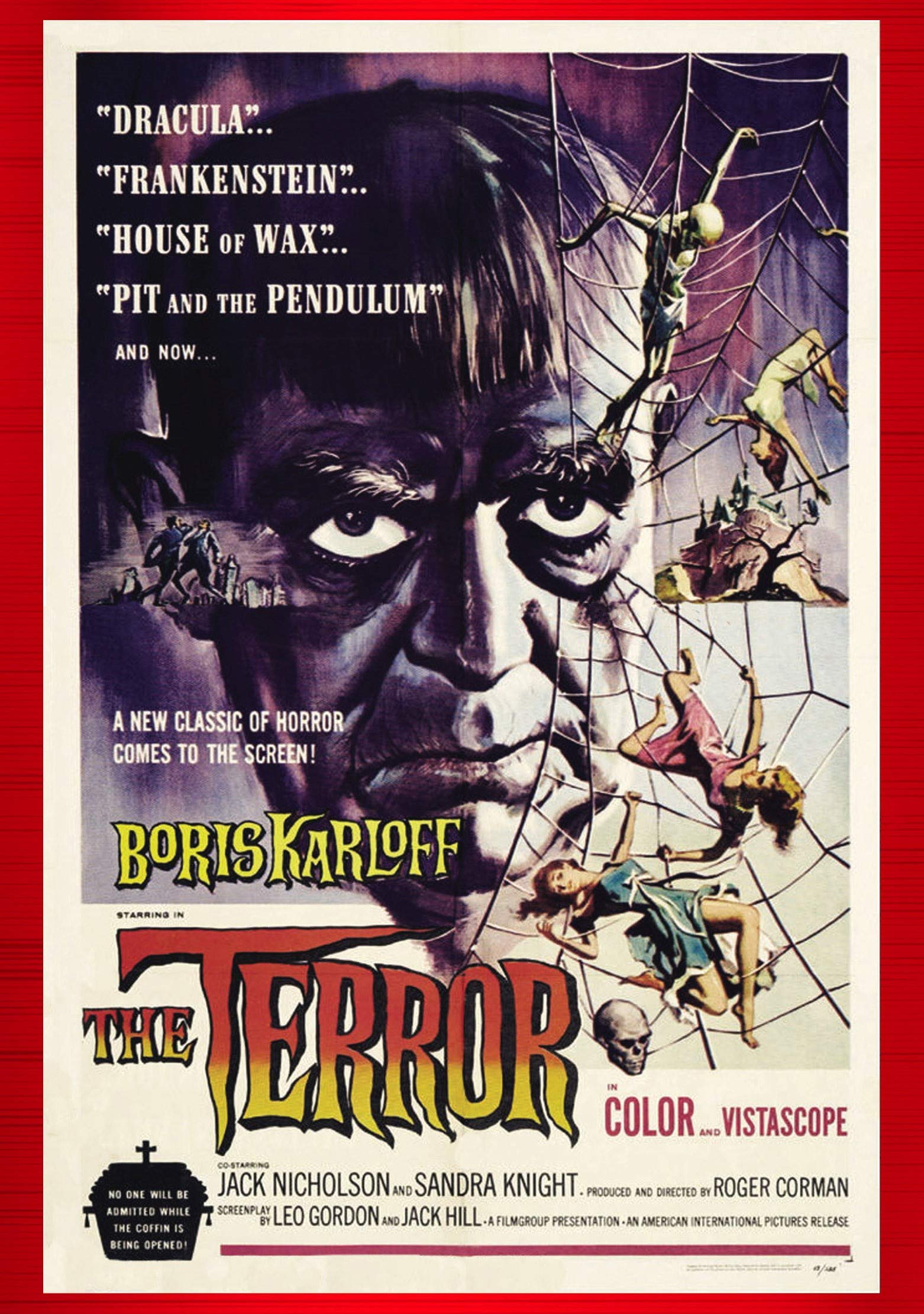 Amazon.co.jp: The Terror [DVD] : Jack Nicholson, Boris Karloff