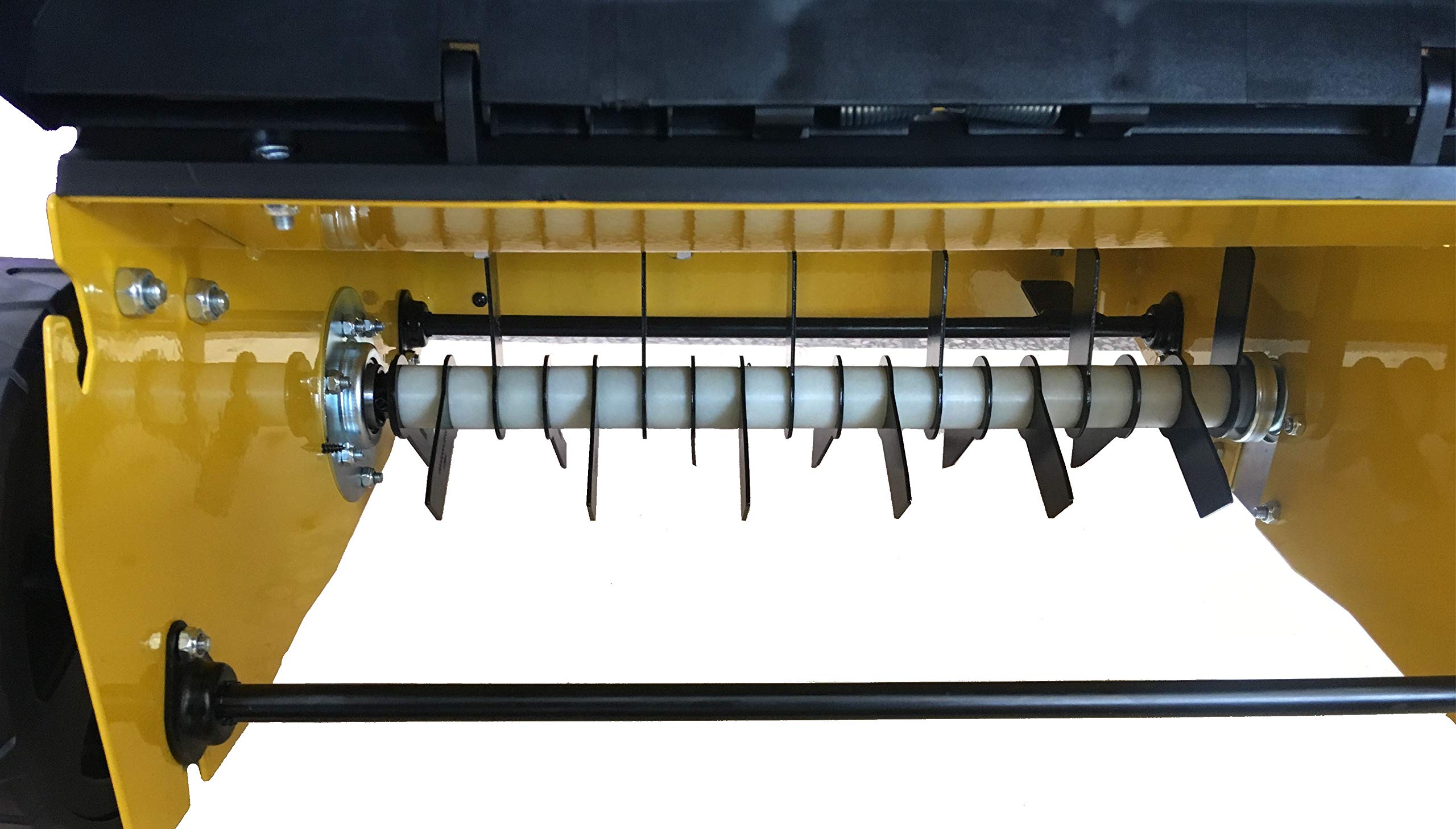TEXAS Pro Cut 400TG Benzin Vertikutierer – 4-Takt Motor, 40 cm Arbeitsbreite, Höhenverstellung, 4200 Watt, 18 Messer, 45 Liter Fangkorb