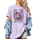Huntrix T-Shirt&comma; Demon Hunters Movie Graphic Tee&comma; Korean Concert Outfit&comma; Fantasy Animation Film Shirt&comma; Music Idol Inspired Tee for Men Women Fans &lpar;T-Shirt - Design 2&rpar;