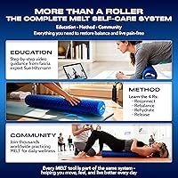 Vista 9 de MELT Method Rodillo de Espuma Suave de 36 Pulgadas para Terapia Física y Recuperación de Ejercicios - Tecnología FasciaTherapy - Rodillo de Espuma