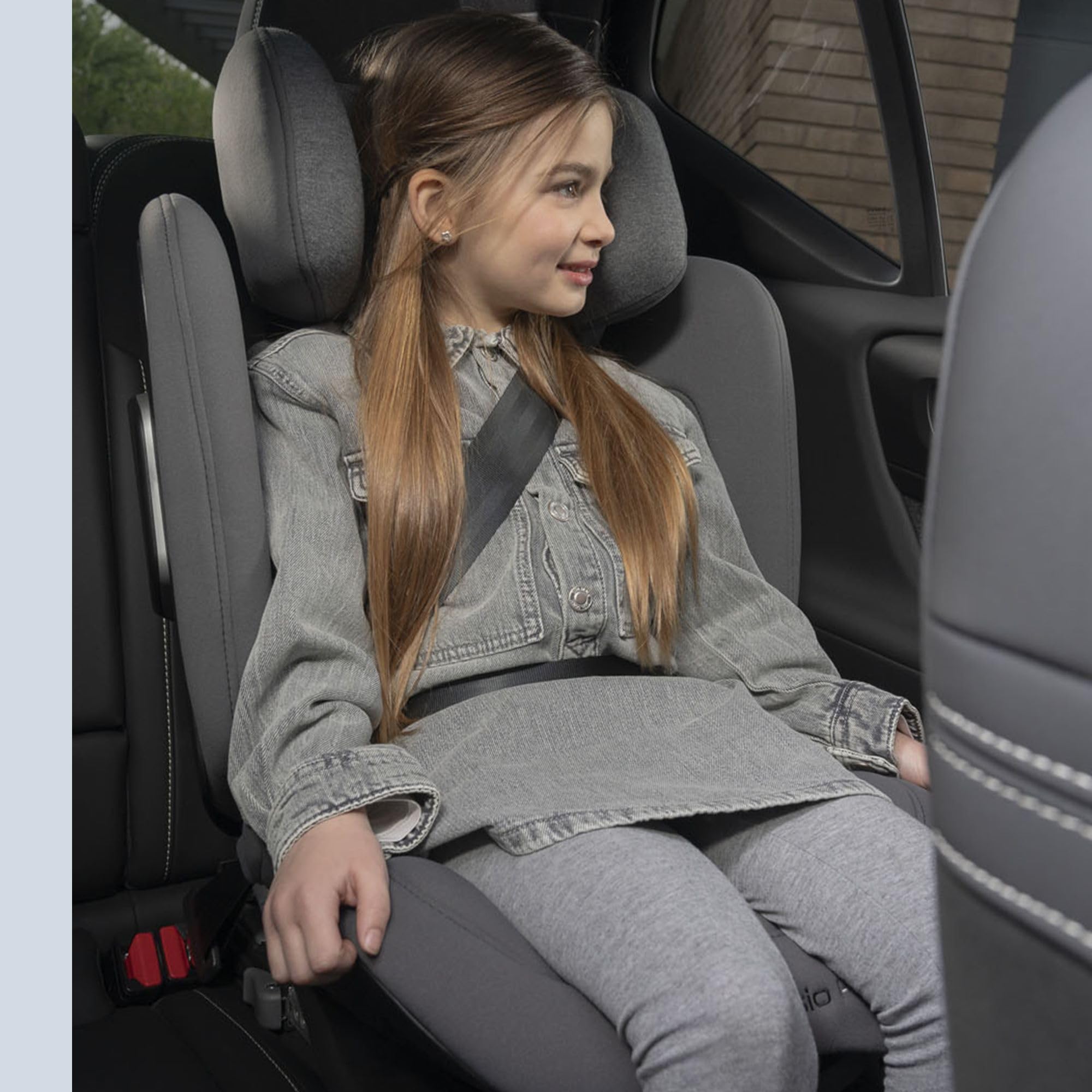 Siège auto Inglesina Cartesio i-Size, Isofix, pour enfants de 3 à 12 ans, de 100 à 150 cm, Moon Grey