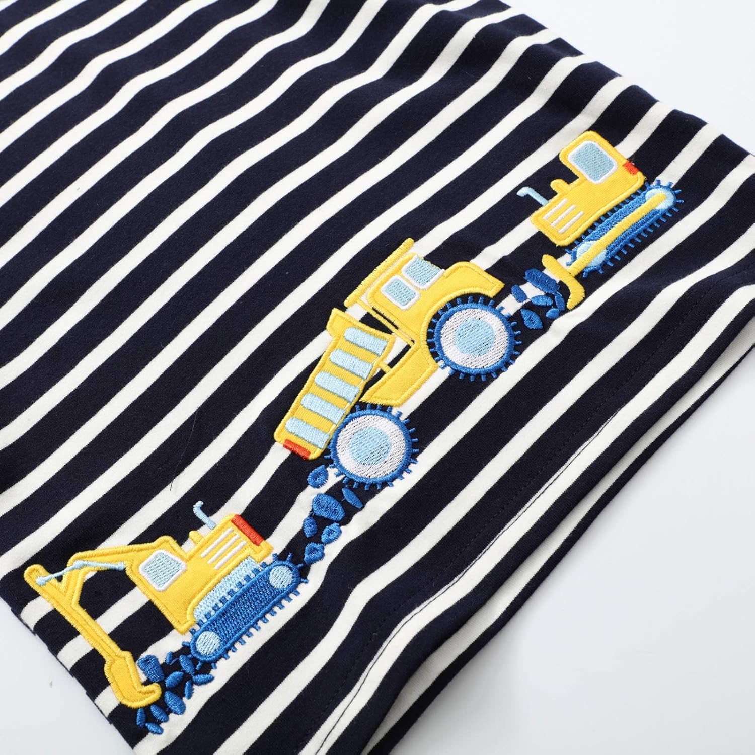 LOKTARC Boys Dinosaur T-Shirts Crewneck Short Sleeve Shirts 3-Pack Toddler Tops - Image 7