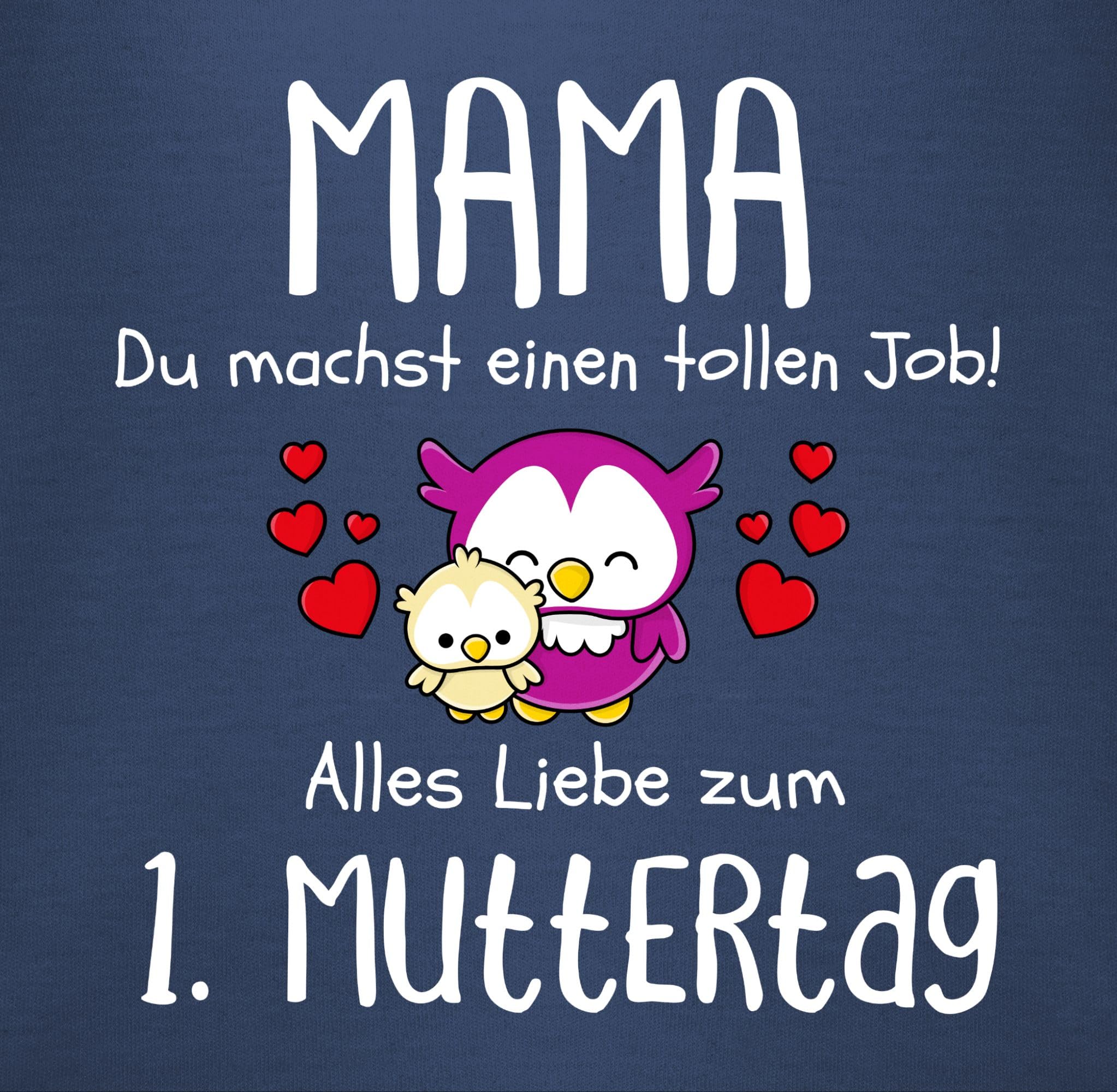Shirtracer - Baby Body Kurzarm - 1. Muttertag I Mama du machst einen tollen Job