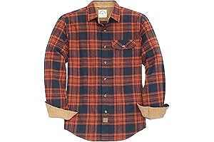 Dubinik® Men's Kevin James Flannel Shirt: The Epitome of Rugged Comfort