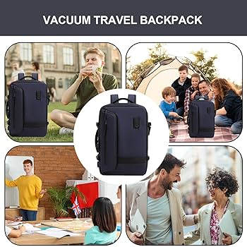 Amazon.co.jp: 真空圧縮バックパック、Vacbag バックパック