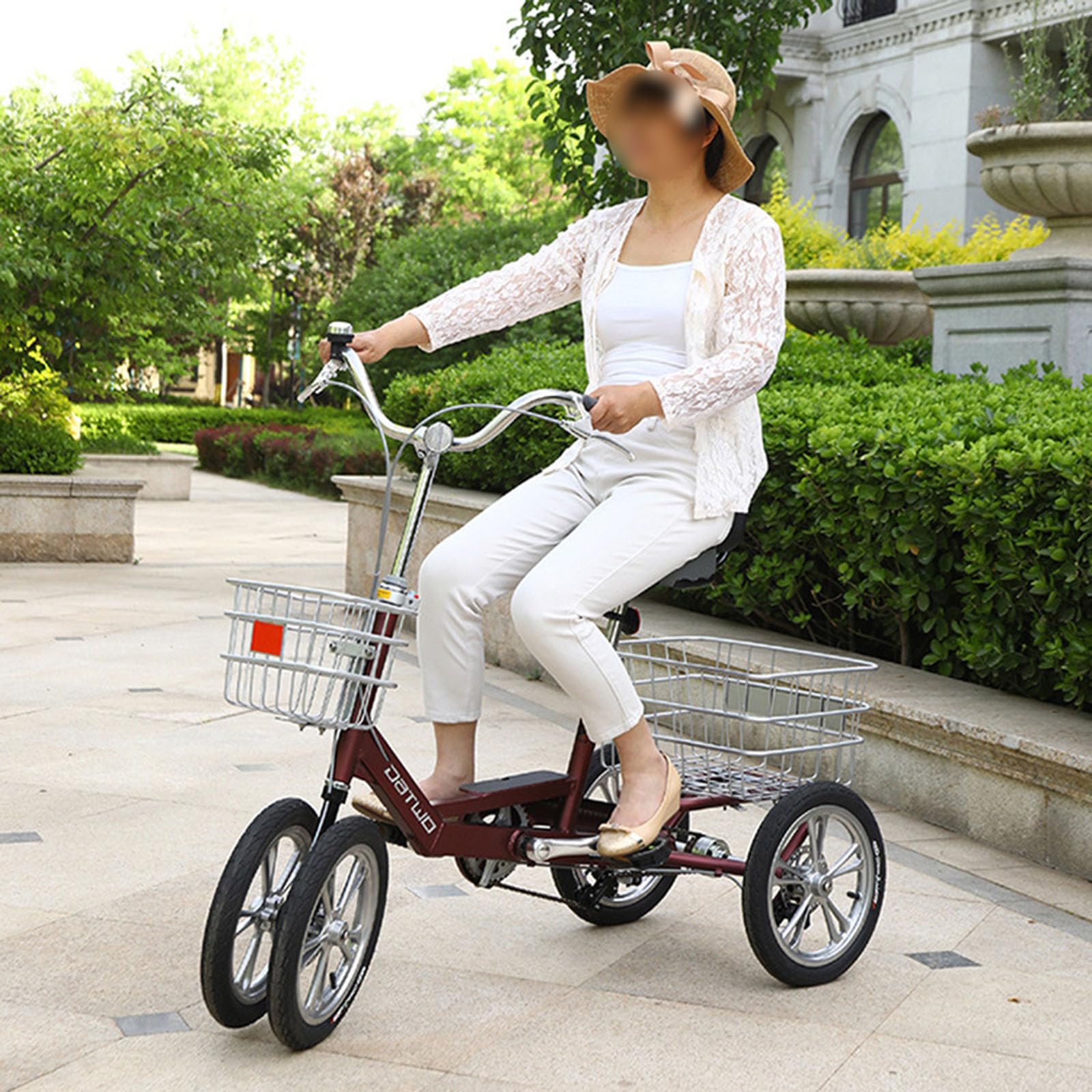 12インチ三輪車 Amazon | 高齢者 12 インチ ペダル自転車 3 輪バイク軽量三輪車
