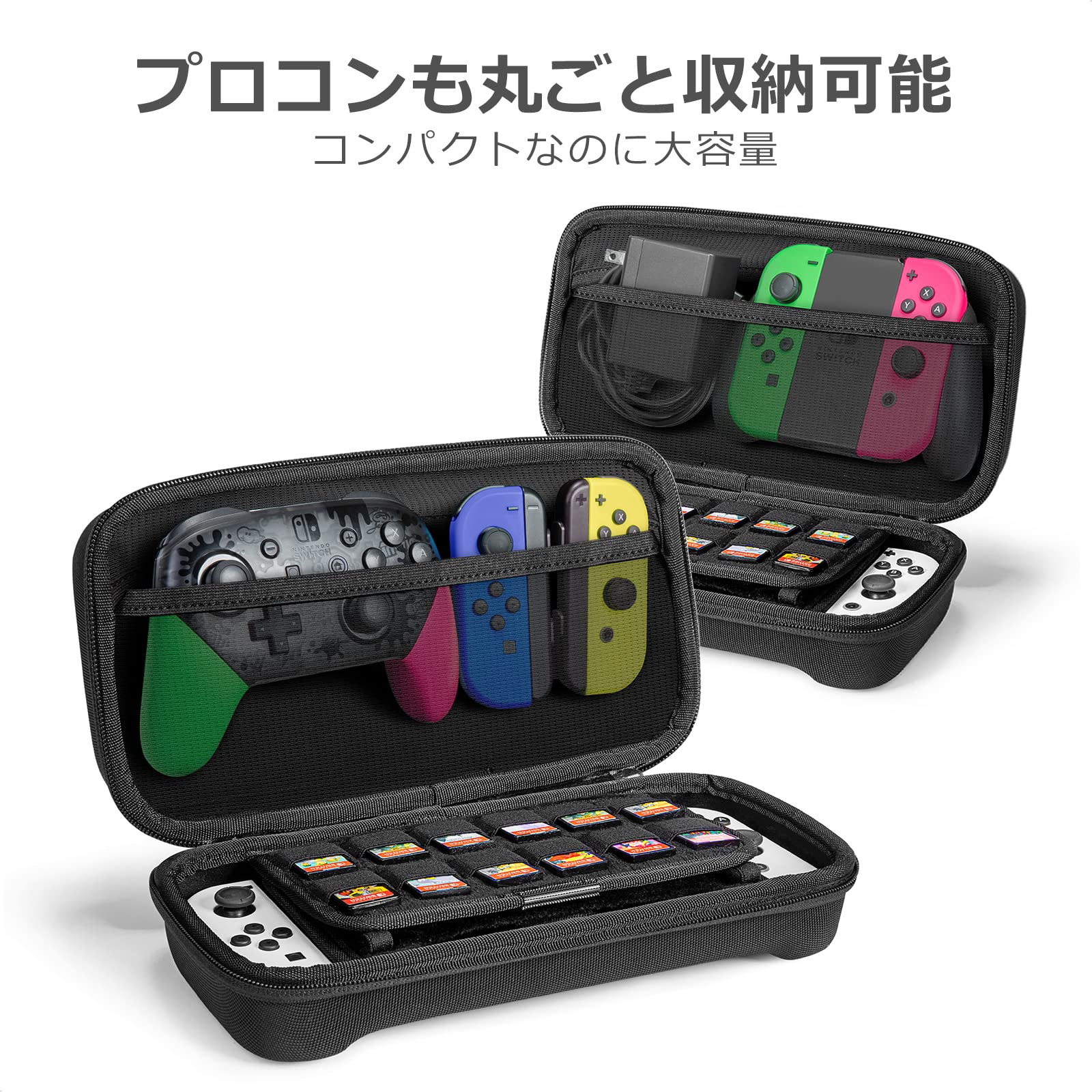 Amazon.co.jp: Nintendo Switch 有機ELモデル対応 tomtoc スイッチ  