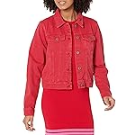 Free People Rumors Denim Jacket Strawberry Spritz XS (Women's 0-2)