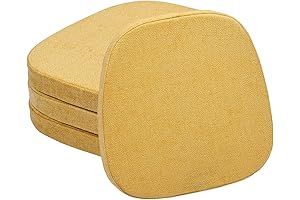 baibu 14x14 Inches Metal Chairs Cushions with Ties Set of 4