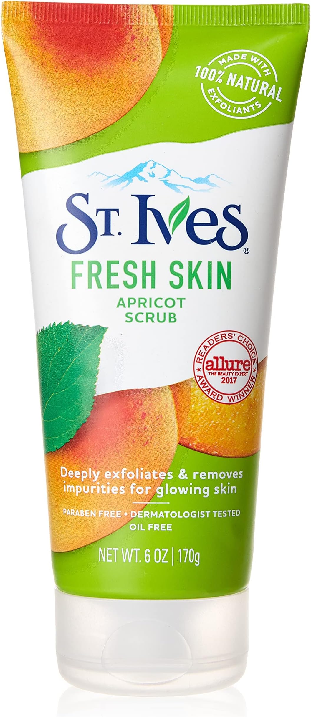 Face Scrub Apricot 6 oz(Pack of 4)
