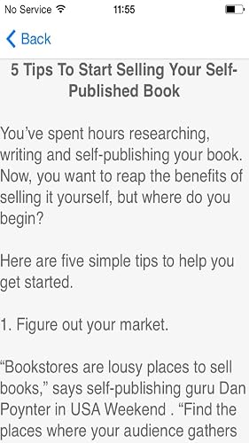 Self Publishing - A Guide To Getting Published – vue 4