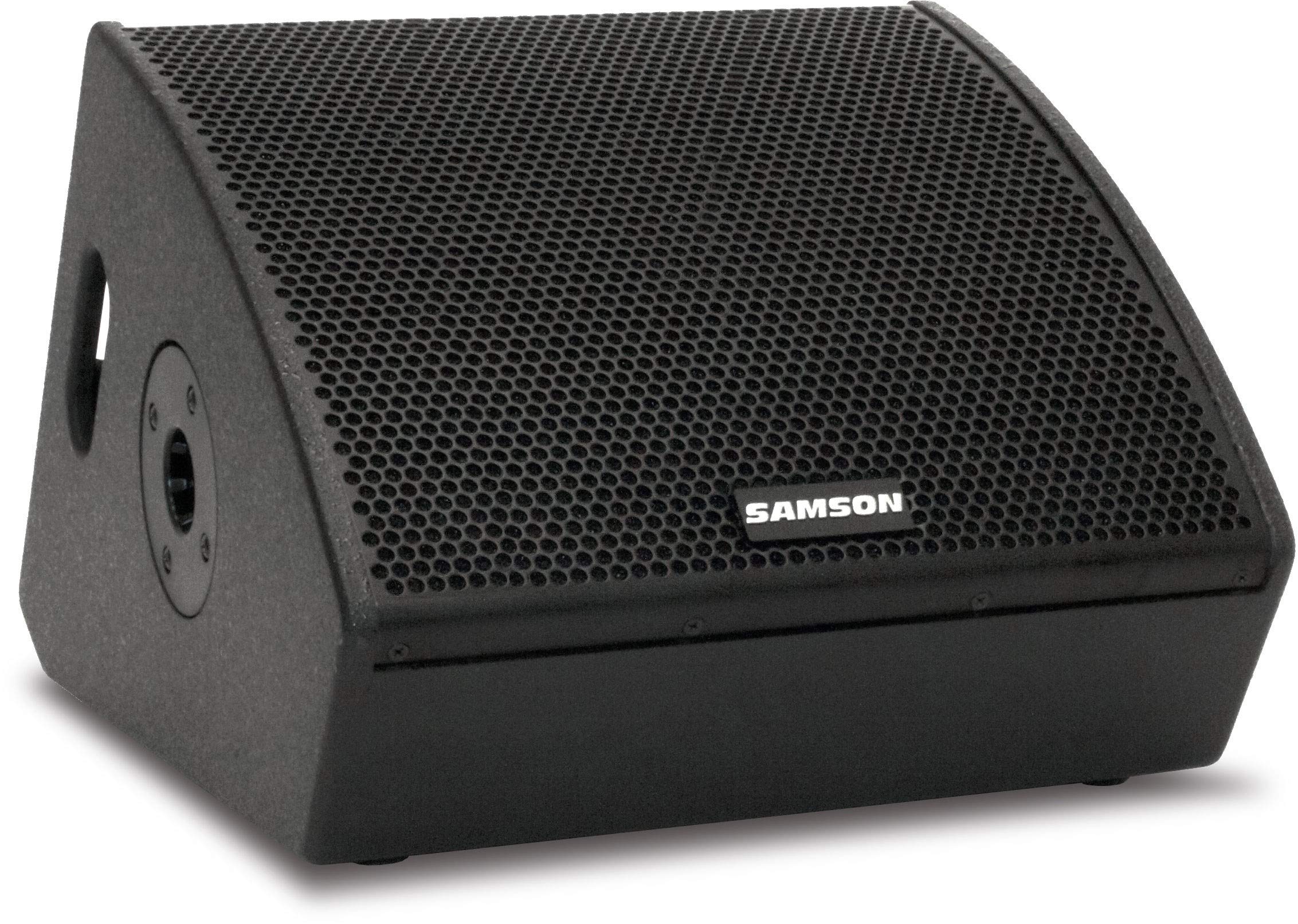 Samson RSXM10A – 800 W aktiver 10″ 2-Wege Stage-Monitor mit XLR/Line-In, FOH/Monitor-Schalter & Pole-Mount für Live-Gigs, DJ-Monitoring & Touring