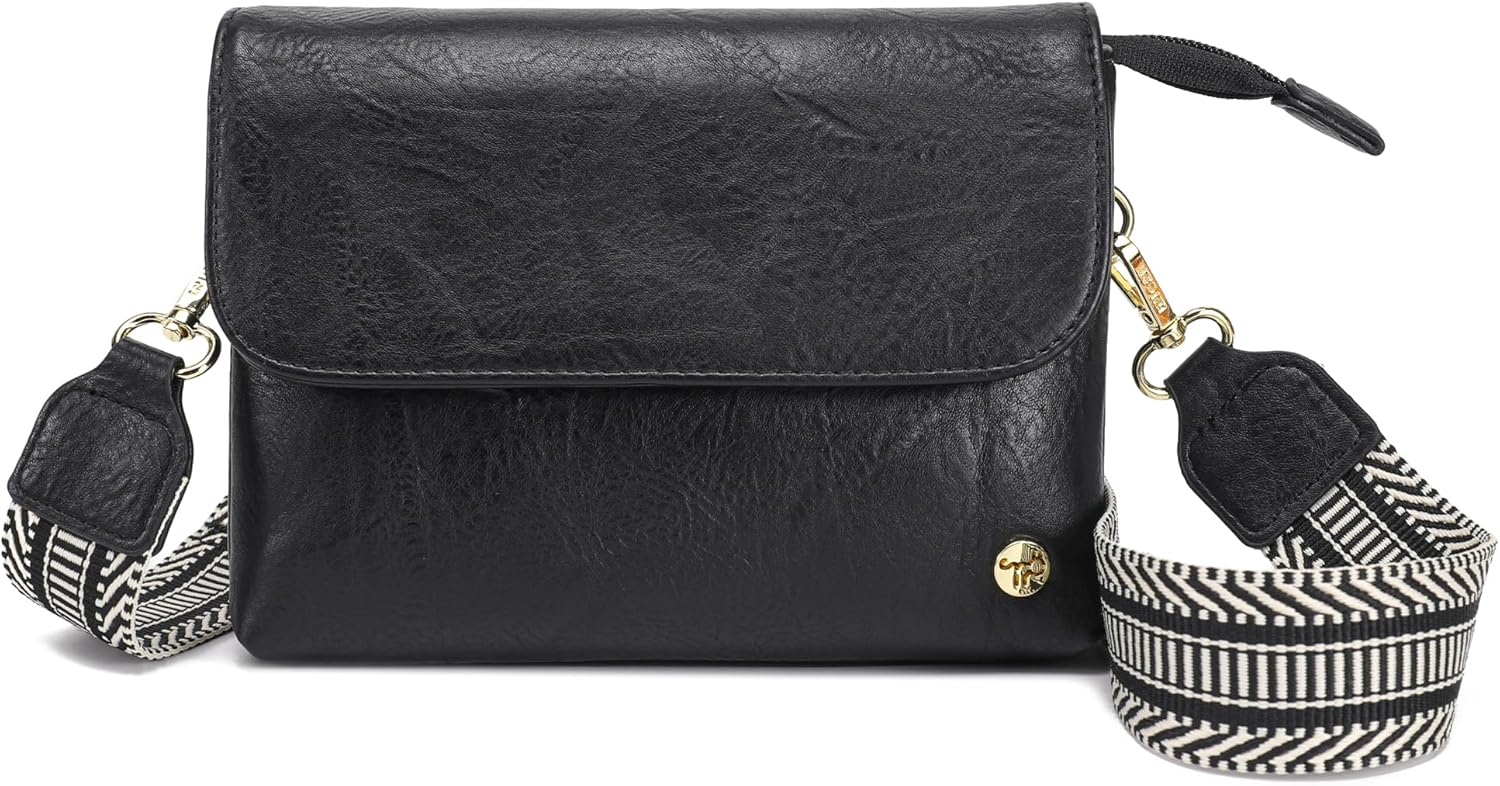 MINICAT RFID Blocking Small Crossbody Bags for Women Vegan Leather Mini Travel Purses Cell Phone Purse Cross Body Bag