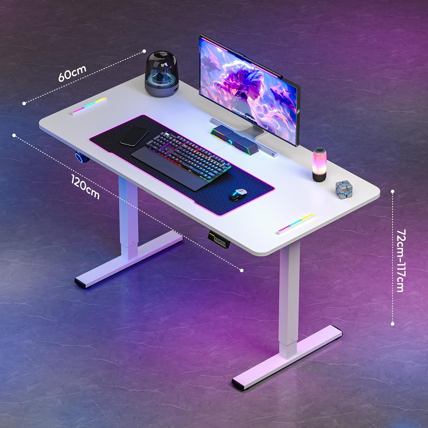 SANODESK Desk Dimensions