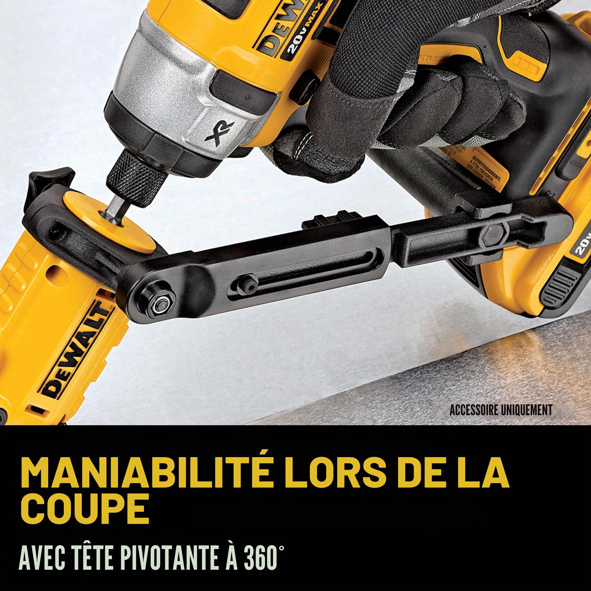 DEWALT DWASHRIR Impact Ready Embout pour cisaille à métaux