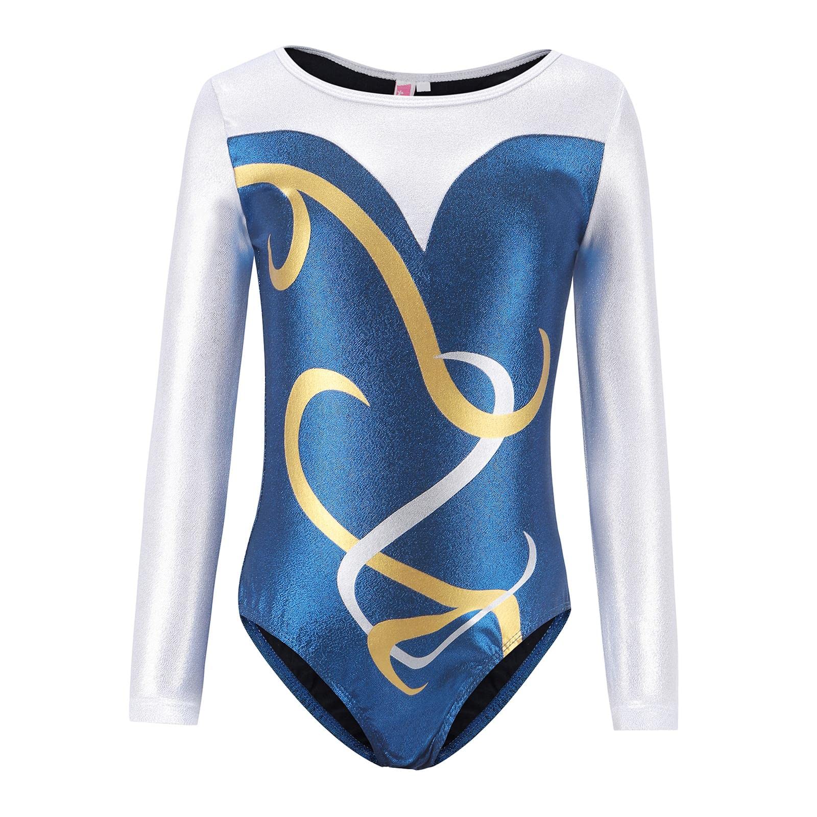 Lyla Gymnastics Leotard Long Sleeve Sparkles Athletic Dance Clothes Outfit Ballet 6 yard-image-10