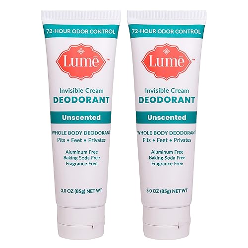 Miniatura 22 de Lume - Desodorante natural - Axilas y partes privadas – Sin aluminio ni bicarbonato de sodio, hipoalergénico y seguro para pieles sensibles – Pomo