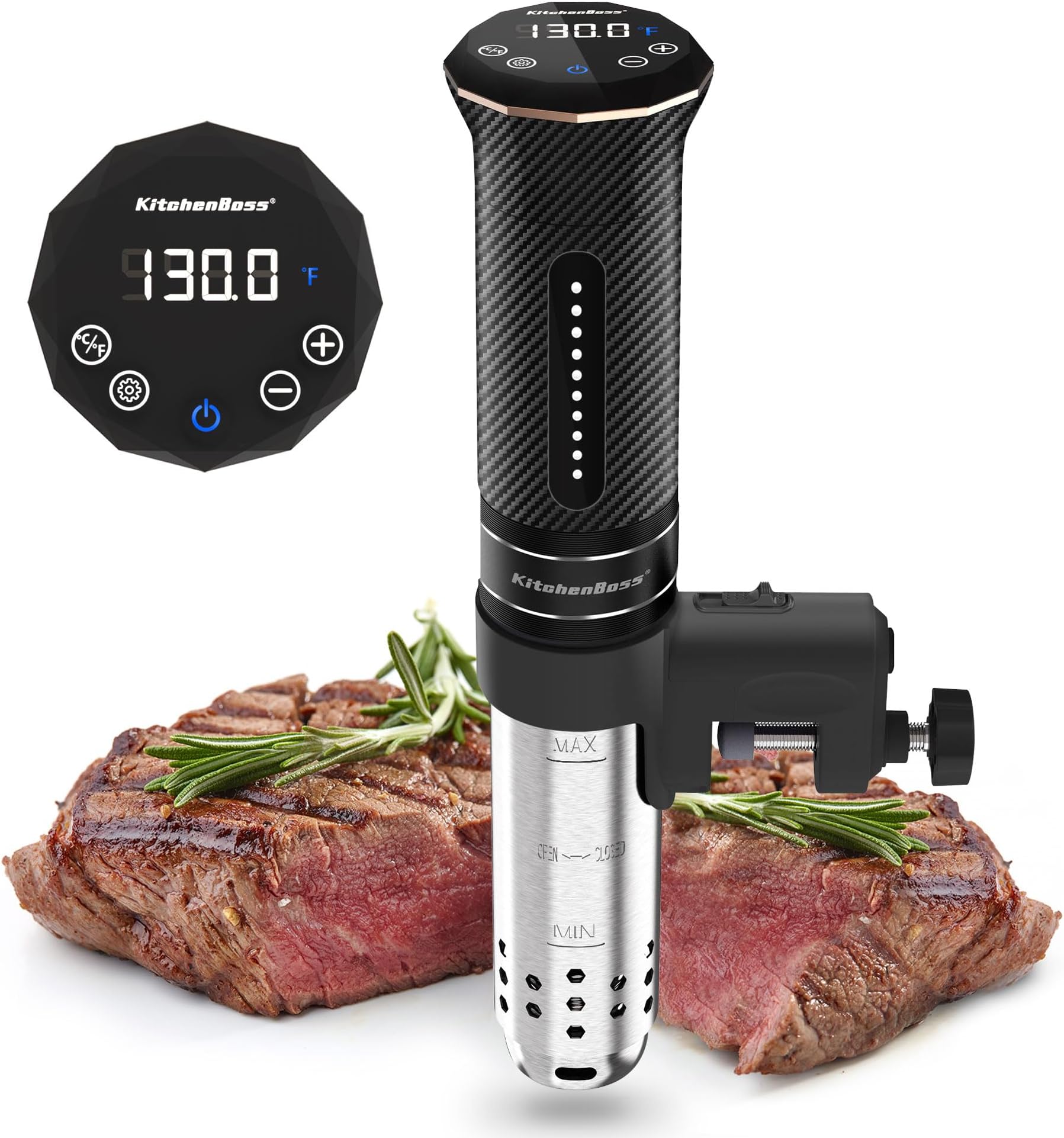KitchenBoss Sous Vide Cooker Machine Ultraquiet Sousvide Immersion Circulator