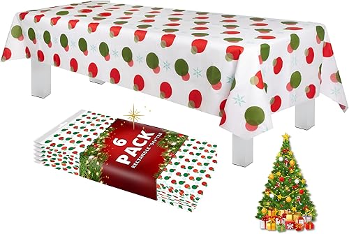 Miniatura 22 de Mantel de plástico de alta calidad - 54 in. x 108 pulgadas. Grandipity - Mantel rectangular (6 y 12 unidades), Azul cielo a cuadros Feliz