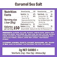 Vista 8 de Munk Pack- Barras Keto de nueces y semillas, 0 onzas de azúcar, 0.07 onzas de carbohidratos netos, sin azúcar añadido, a base de plantas, sin