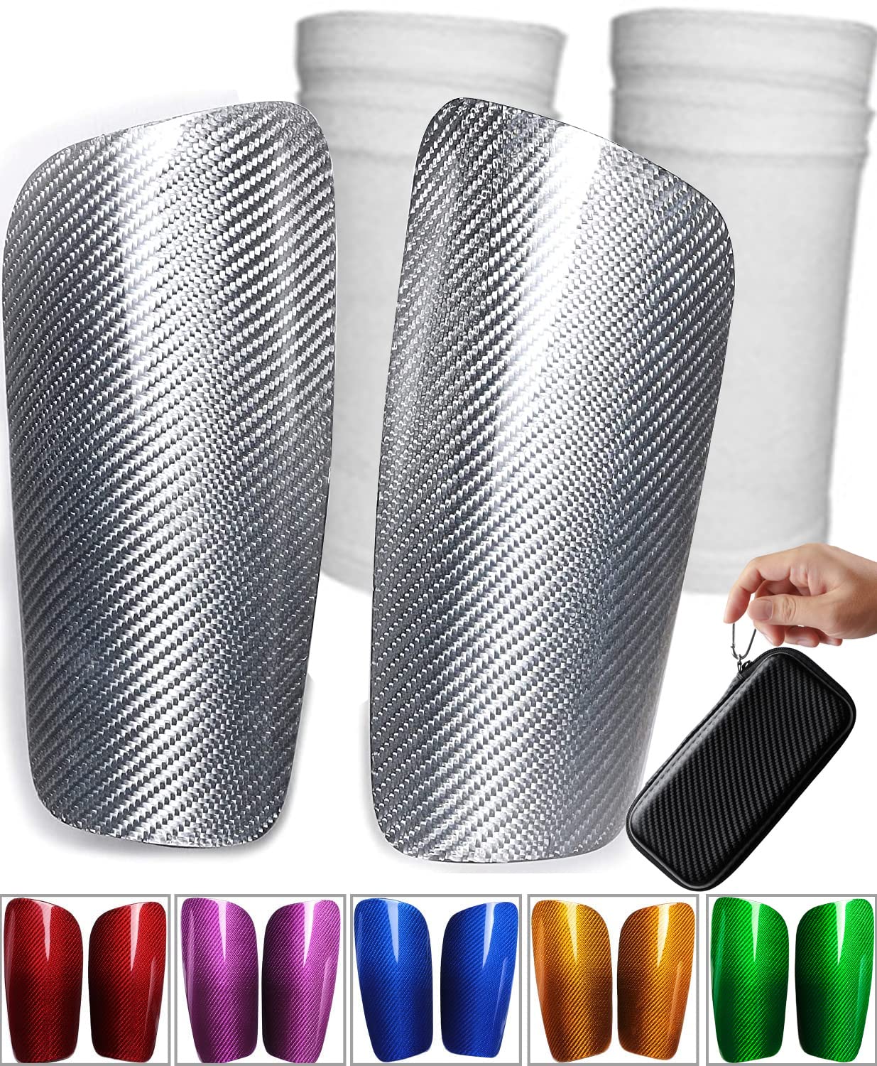 Protège-tibias En Carbone – Ultralégers 100 % Carbone