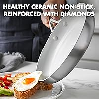 Vista 2 de GreenPan Venice Pro juego de ollas de cerámica antiadherente, 10 piezas