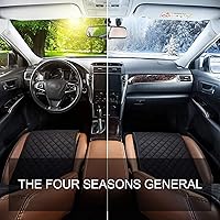 Vista 7 de Parasol plegable para parabrisas de automóvil, con estampado de calavera y ojos rojos, protección contra rayos UV, parasol para mantener tu vehículo