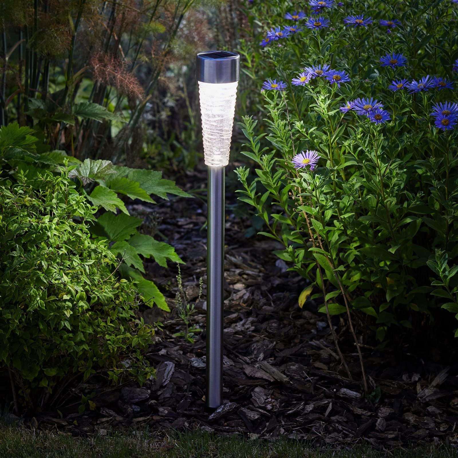 Wave Beacon Garden Stake Light